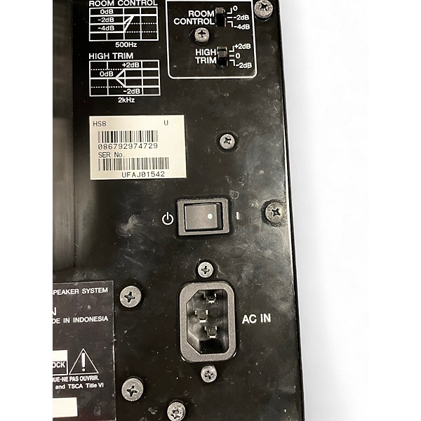 Used Yamaha HS8 Powered Monitor