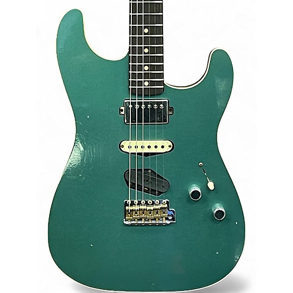 Used 2021 Fender Custom Shop HST Stratocaster Journeyman Sherwood Green Metallic Solid Body Electric Guitar