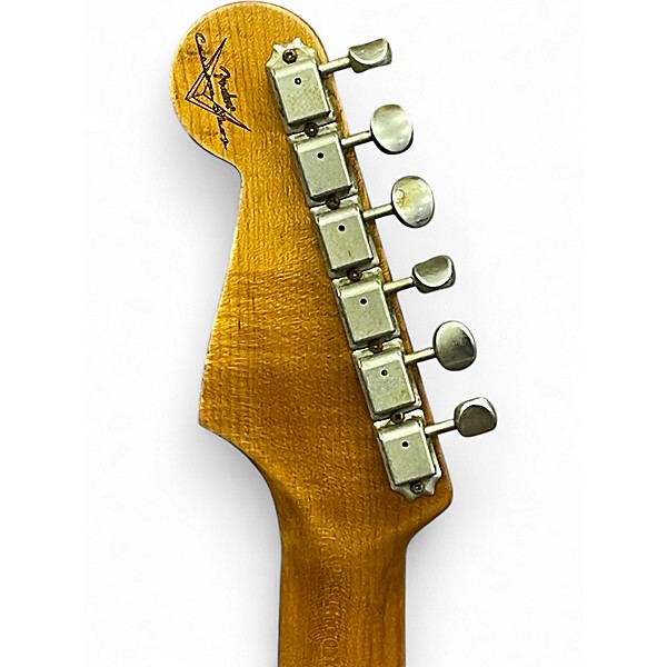 Used 2021 Fender Custom Shop HST Stratocaster Journeyman Sherwood Green Metallic Solid Body Electric Guitar