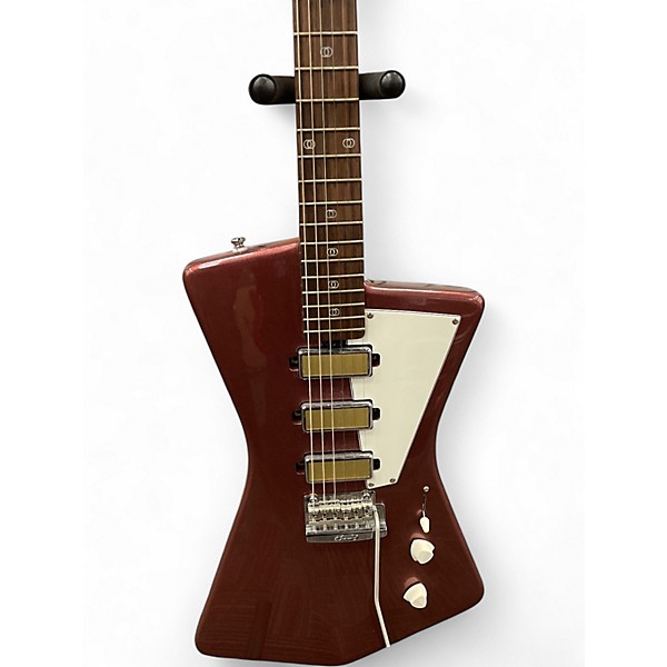 Used Sterling by Music Man St. Vincent Goldie Velveteen Solid Body Electric Guitar