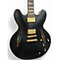 Used Epiphone EMILY WOLFE SHERATON Satin Black Hollow Body Electric Guitar