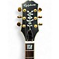 Used Epiphone EMILY WOLFE SHERATON Satin Black Hollow Body Electric Guitar