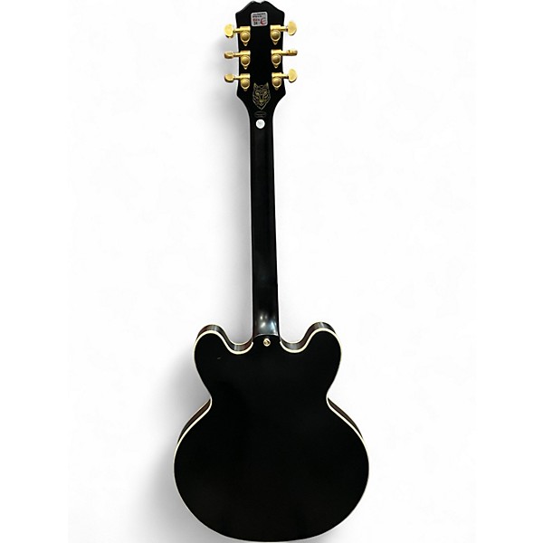 Used Epiphone EMILY WOLFE SHERATON Satin Black Hollow Body Electric Guitar