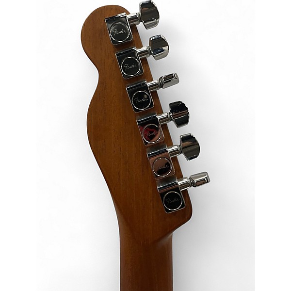 Used 2022 Fender American Acoustasonic Telecaster Steel Blue Acoustic Electric Guitar