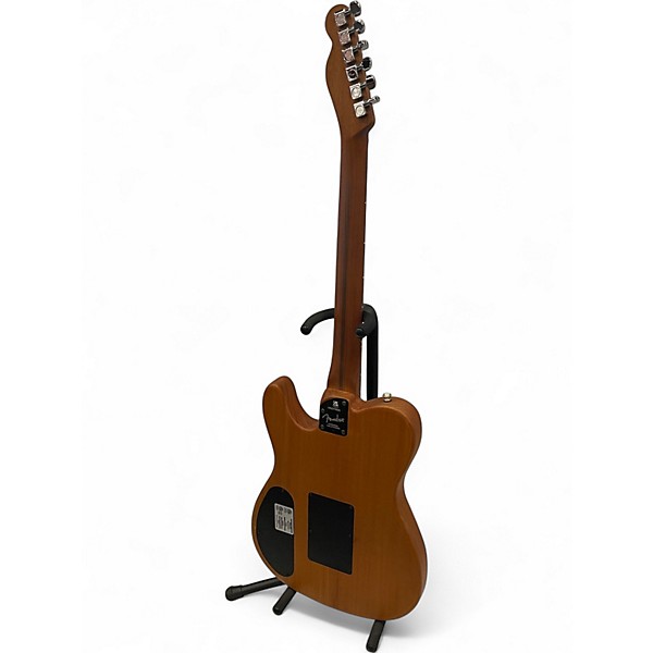 Used 2022 Fender American Acoustasonic Telecaster Steel Blue Acoustic Electric Guitar