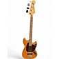 Used Fender Mustang Bass Natural Electric Bass Guitar thumbnail