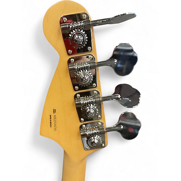 Used Fender Mustang Bass Natural Electric Bass Guitar