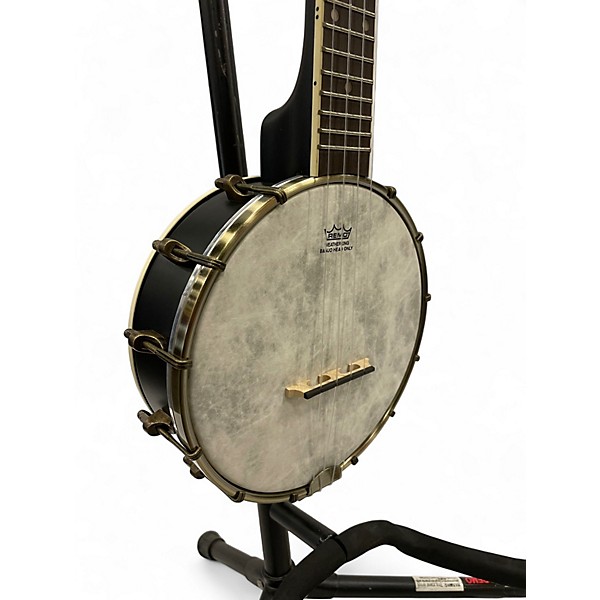 Used Kala KA-BNJ-C Concert Banjo Ukulele Black Banjolele
