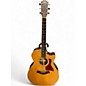 Used Taylor 414CE Natural Acoustic Electric Guitar thumbnail