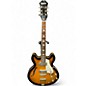 Used Epiphone Inspired By John Lennon Casino Vintage Sunburst Hollow Body Electric Guitar thumbnail
