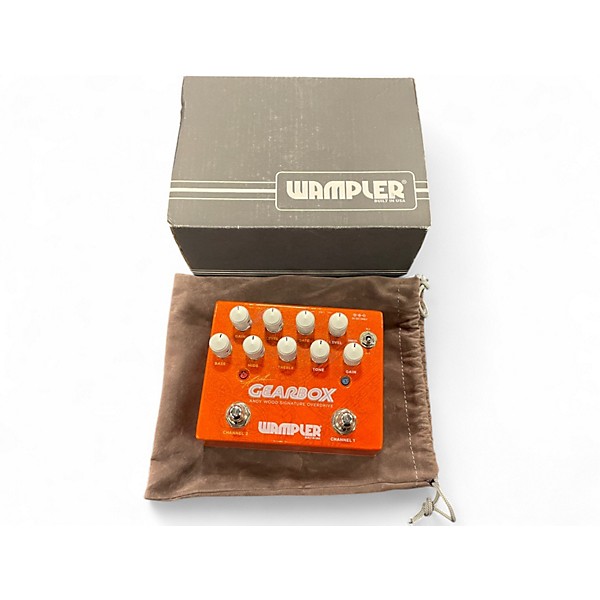 Used Wampler Gearbox Andy Wood Signature Ovedrive Effect Pedal