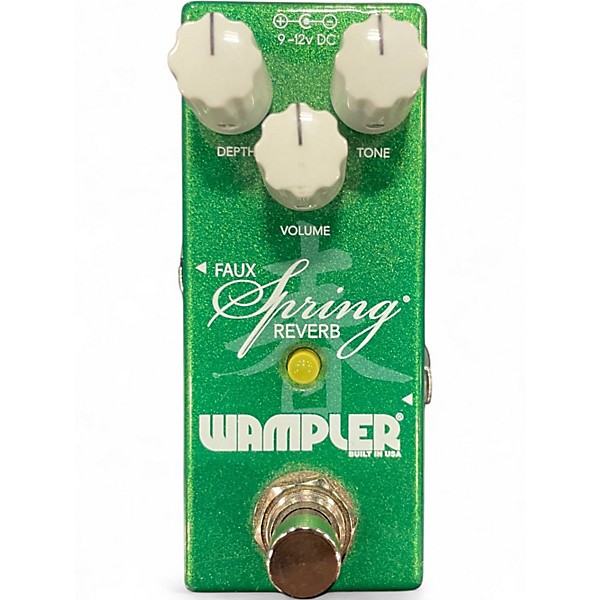 Used Wampler Mini Faux Spring Reverb Effect Pedal