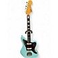 Used Squier classic vibe 70s jaguar Daphne Blue Solid Body Electric Guitar thumbnail