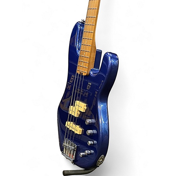Used Charvel SAN DIMAS PJ4 Blue Electric Bass Guitar