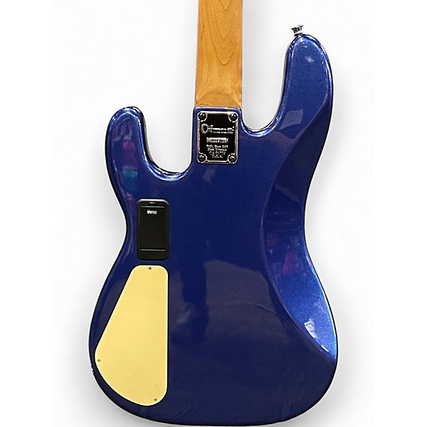 Used Charvel SAN DIMAS PJ4 Blue Electric Bass Guitar