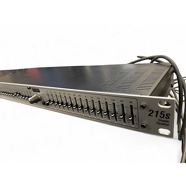 Used dbx 215S Dual Channel 15-Band Graphic Equalizer