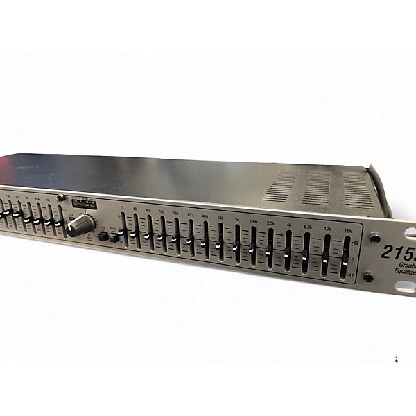 Used dbx 215S Dual Channel 15-Band Graphic Equalizer