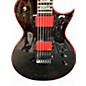Used ESP LTD GH600 BLACK AND RED Solid Body Electric Guitar