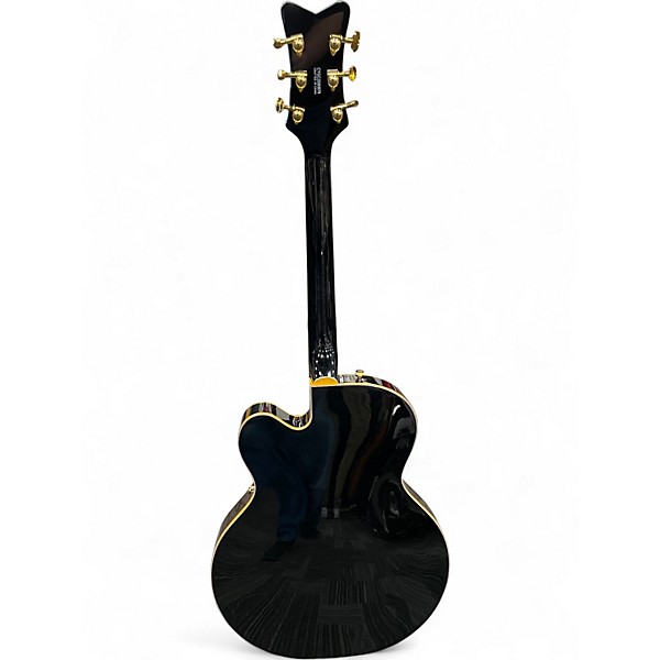 Used Gretsch Guitars Synchromatic Falcon Black and Gold Hollow Body Electric Guitar