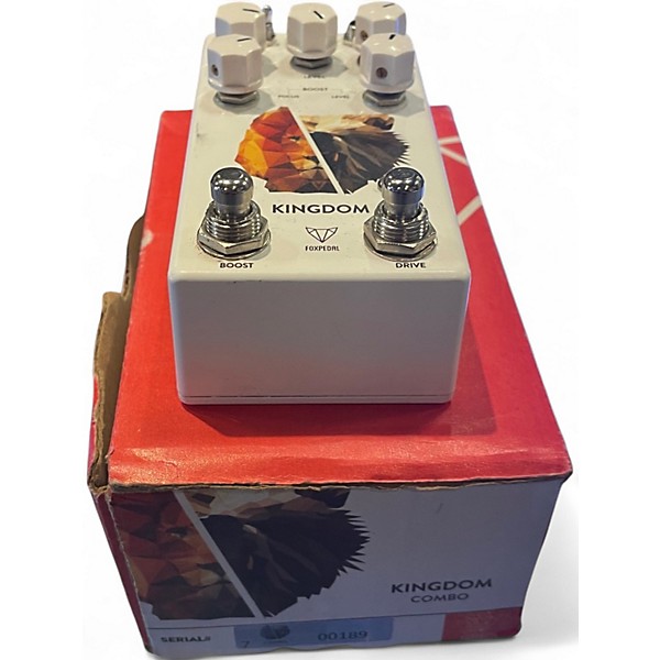 Used Foxpedal Kingdom Combo V2 Effect Pedal