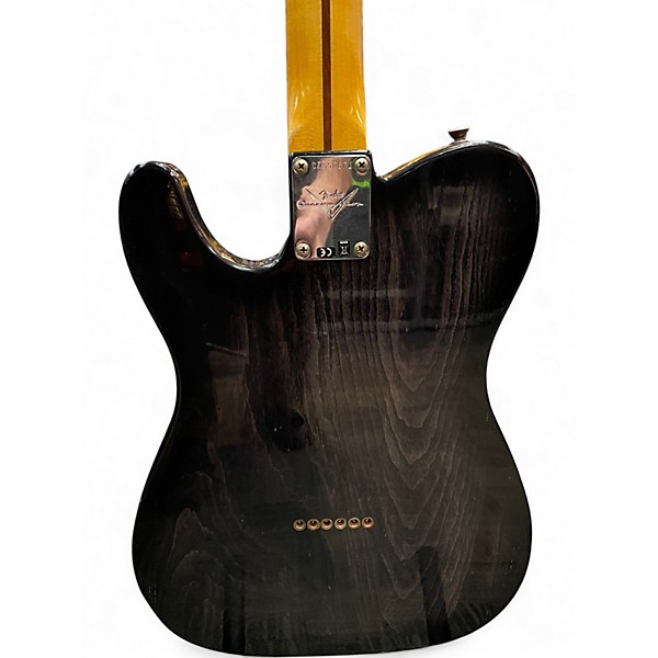 Used Fender CUSTOM SHOP 56 TELECASTER JOURNEYMAN RELIC TRANS BLACK Solid Body Electric Guitar