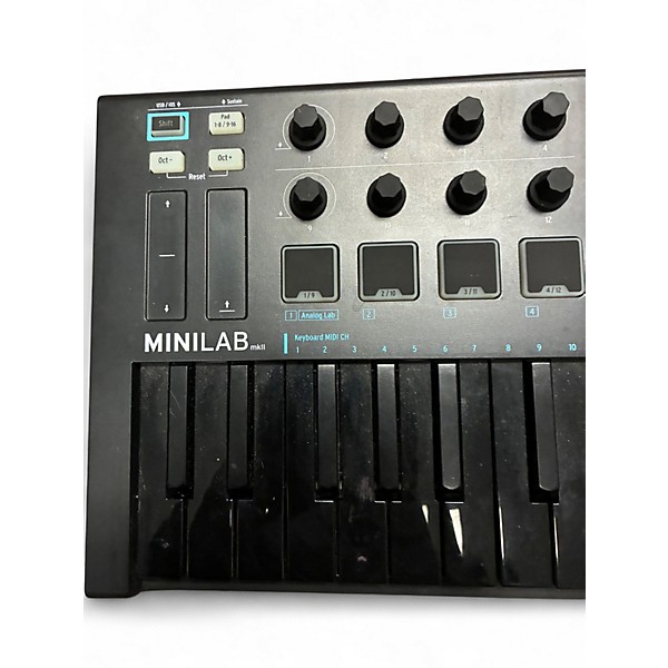Used Arturia Minilab MKII MIDI Controller