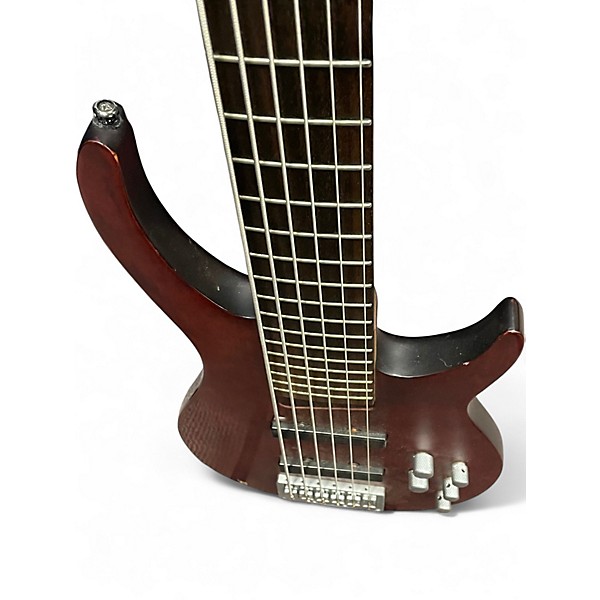 Used Rogue lx406 natural mahogany Electric Bass Guitar