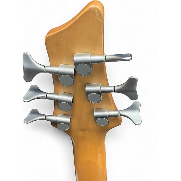 Used Rogue lx406 natural mahogany Electric Bass Guitar