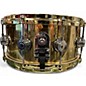 Used DW 6.5X14 COLLECTOR SERIES POLISHED BRASS BRASS Drum