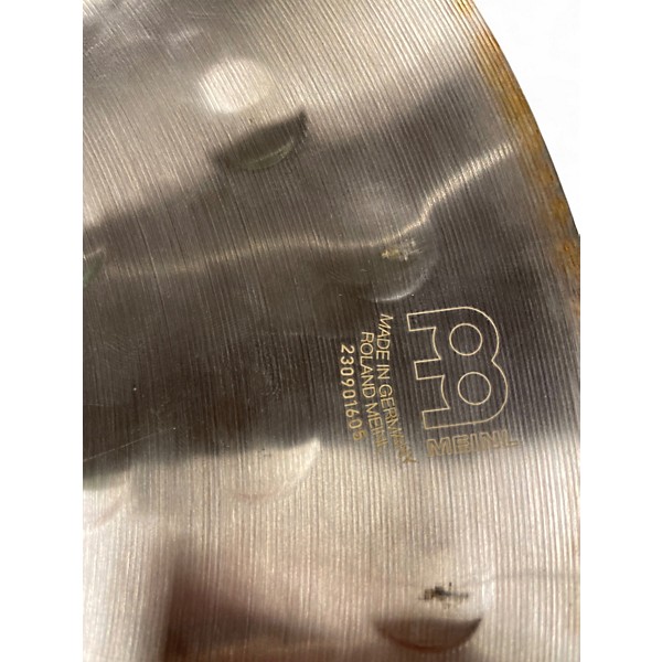 Used MEINL 16in PURE ALLOY EXTRA HAMMERED Cymbal