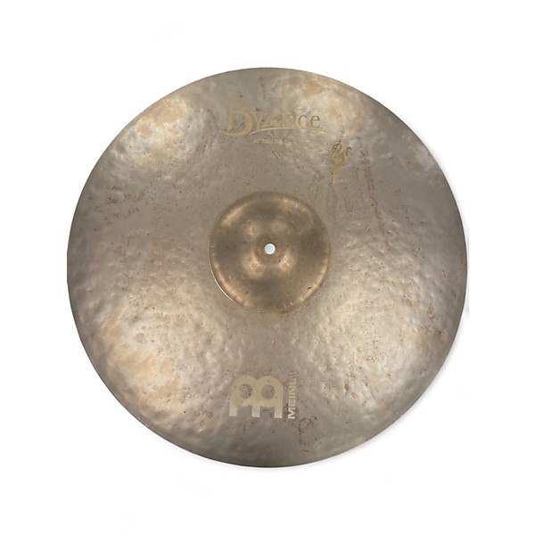 Used MEINL 16in BYZANCE SAND HI HAT PAIR Cymbal
