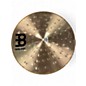 Used MEINL 16in BYZANCE SAND HI HAT PAIR Cymbal