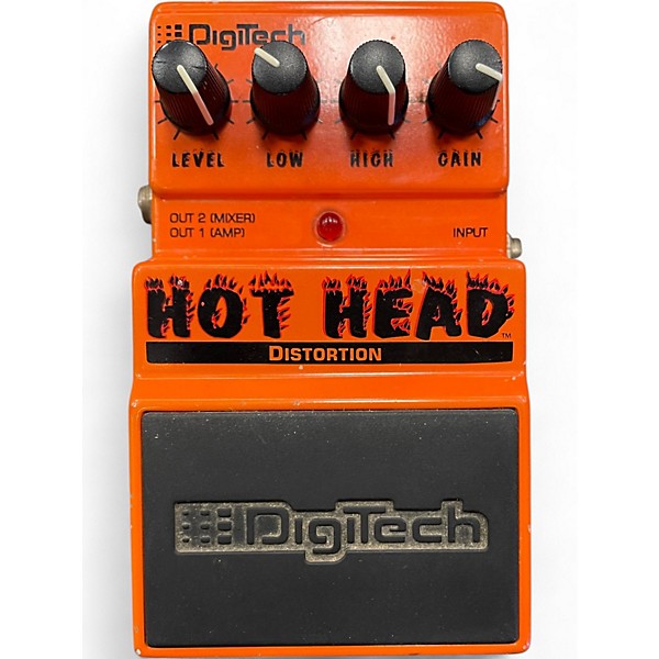 Used DigiTech Hot Head Distortion Effect Pedal