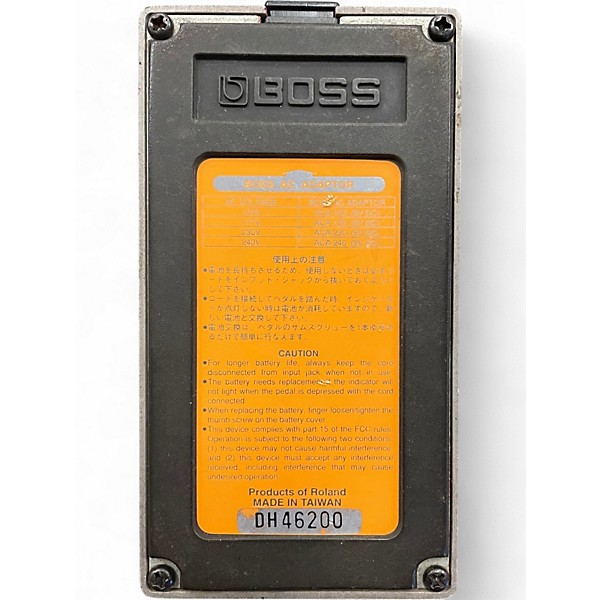 Used BOSS BF2 Flanger Effect Pedal