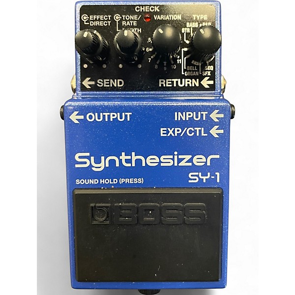 Used BOSS SY-1 Synthesizer Effect Pedal