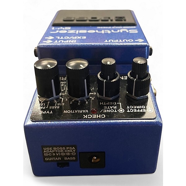 Used BOSS SY-1 Synthesizer Effect Pedal