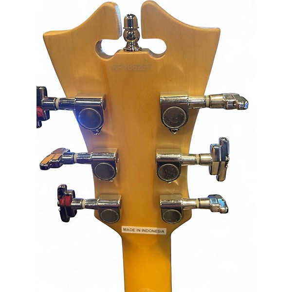 Used D'Angelico Premier Atlantic White Solid Body Electric Guitar