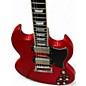 Used Harley Benton SG Style Red Solid Body Electric Guitar