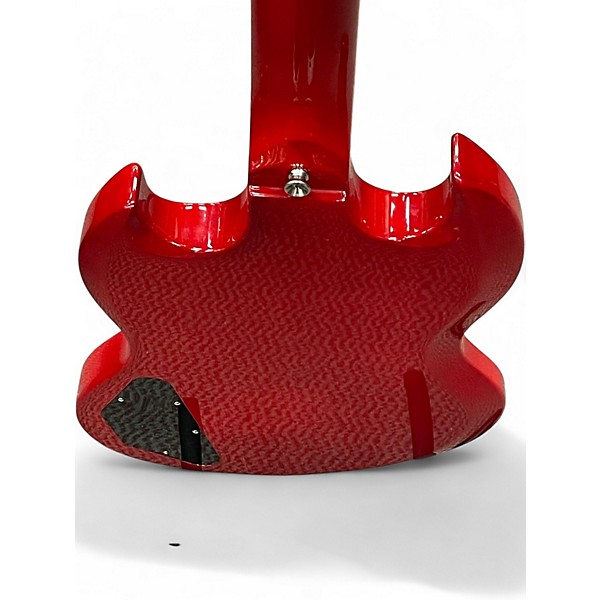 Used Harley Benton SG Style Red Solid Body Electric Guitar