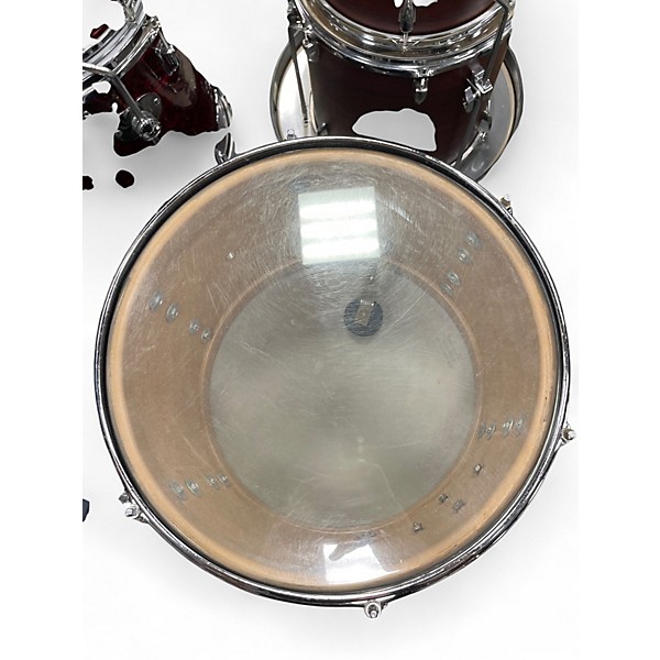 Vintage 1960s Slingerland 3 Piece Gene Krupa Deluxe Sparkling Blue Drum Kit