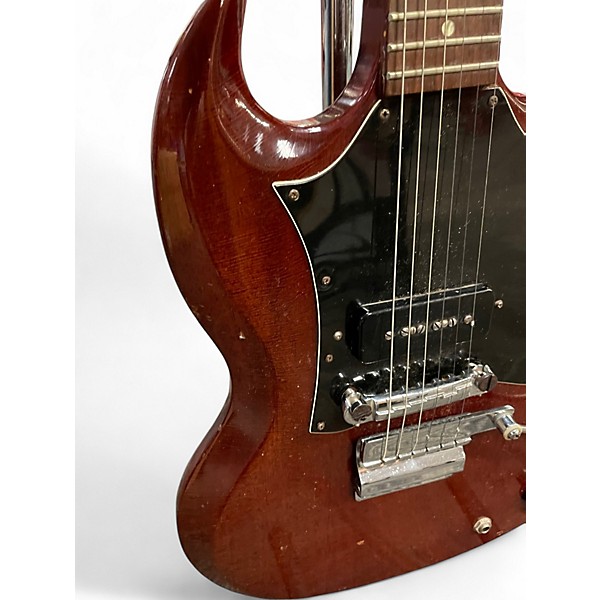Vintage 1967 Gibson SG JR Cherry Solid Body Electric Guitar
