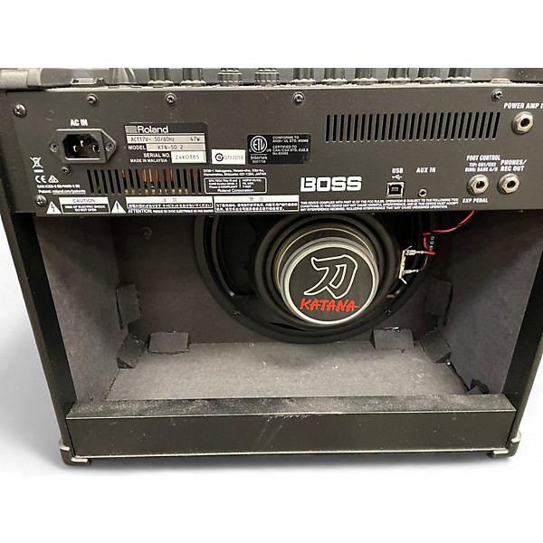 Used BOSS Katana KTN50 50W 1X12 Guitar Combo Amp
