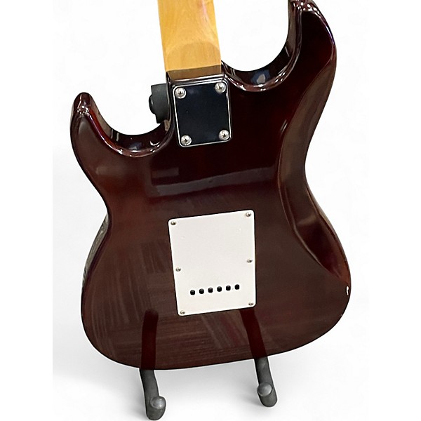 Used Silvertone St Style Sunburst Solid Body Electric Guitar