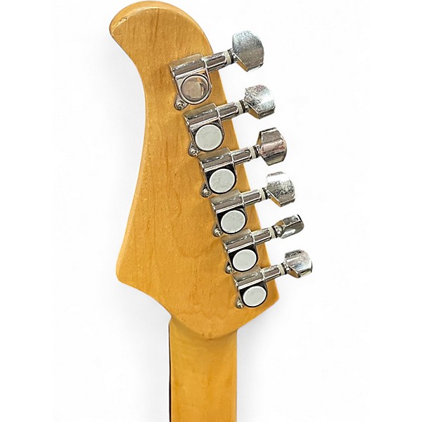 Used Silvertone St Style Sunburst Solid Body Electric Guitar