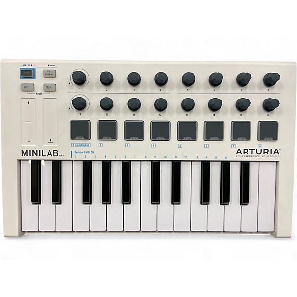 Used Arturia Mini Lab MKII MIDI Controller