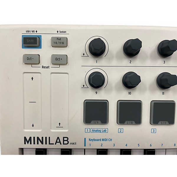 Used Arturia Mini Lab MKII MIDI Controller
