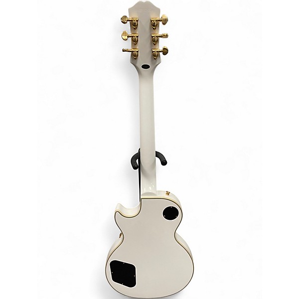 Used 2024 Epiphone  LES PAUL CUSTOM ALPINE WHITE Solid Body Electric Guitar