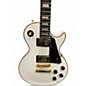 Used 2024 Epiphone  LES PAUL CUSTOM ALPINE WHITE Solid Body Electric Guitar