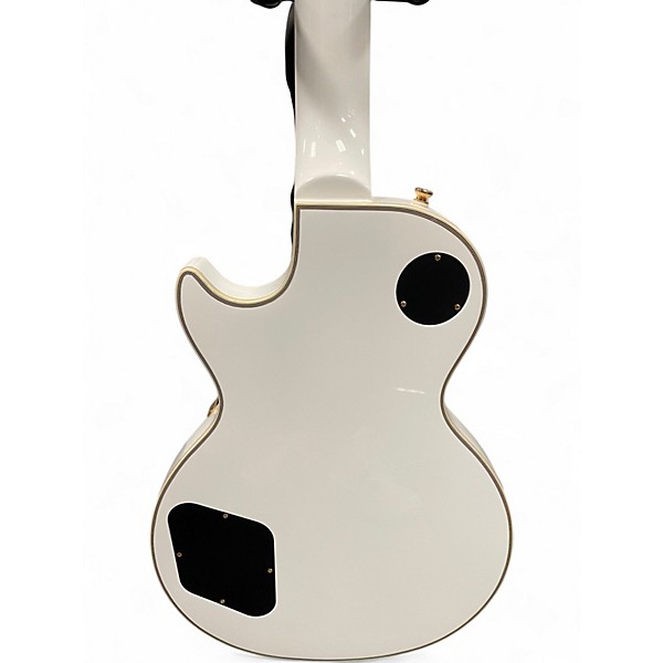 Used 2024 Epiphone  LES PAUL CUSTOM ALPINE WHITE Solid Body Electric Guitar