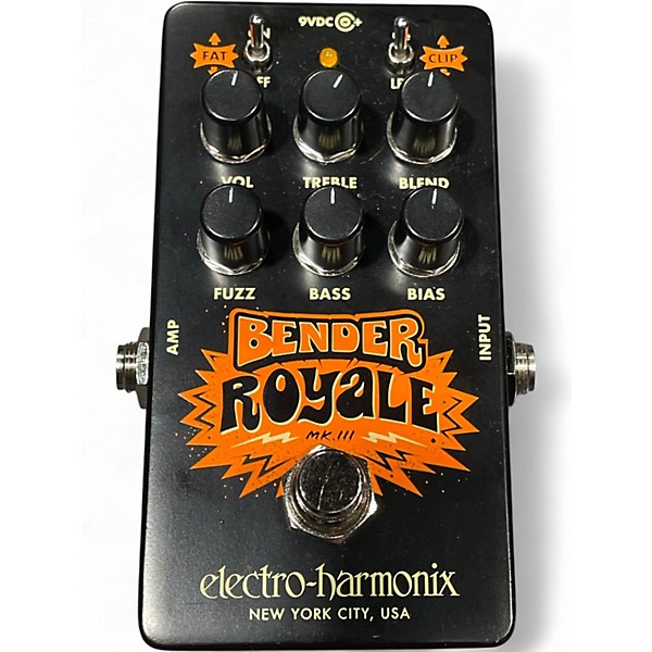 Used Electro-Harmonix BENDER ROYALE MKIII BLACK Effect Pedal